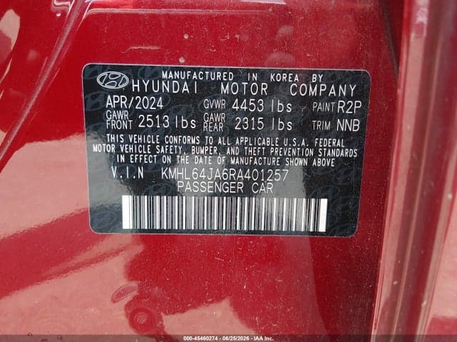 2024 HYUNDAI SONATA SEL 9