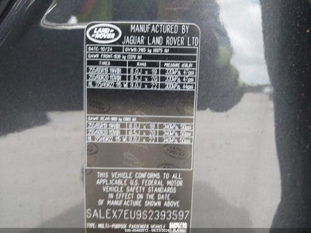 2025 LAND ROVER DEFENDER 9