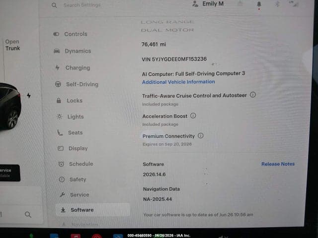 2021 TESLA MODEL Y LONG RANGE DUAL MOTOR ALL-WHEEL DRIVE 7