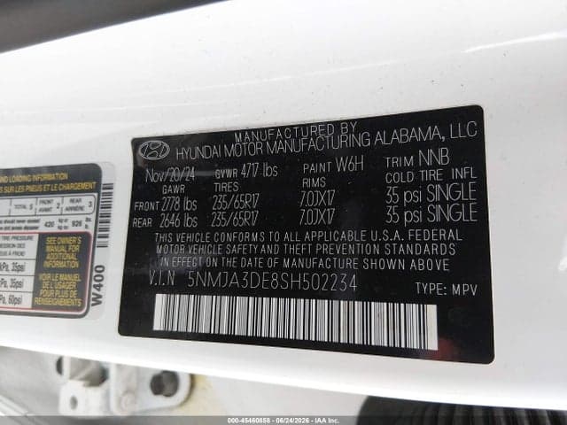 2025 HYUNDAI TUCSON SE 9
