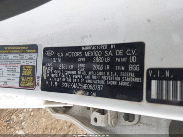 2017 KIA FORTE LX 9