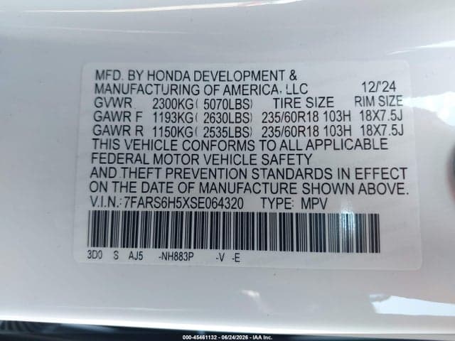 2025 HONDA CR-V HYBRID SPORT 9