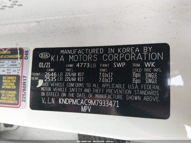 2021 KIA SPORTAGE LX 9
