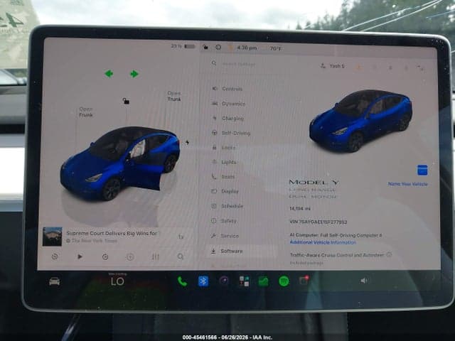 2025 TESLA MODEL Y LONG RANGE DUAL MOTOR ALL-WHEEL DRIVE 7