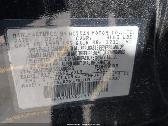 2025 NISSAN KICKS PLAY S 9