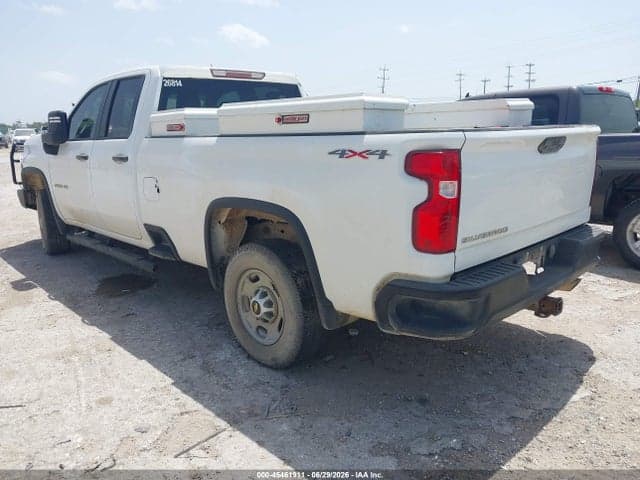 2020 CHEVROLET SILVERADO 2500HD 4WD LONG BED WT 3