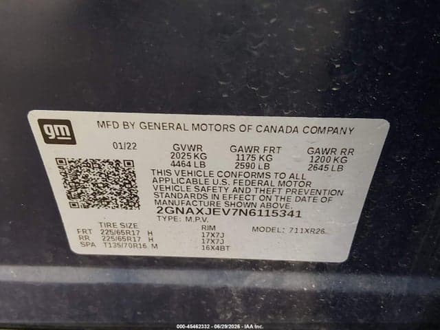2022 CHEVROLET EQUINOX FWD 2FL 9