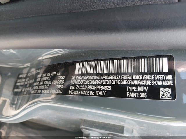 2017 JEEP RENEGADE LATITUDE 9