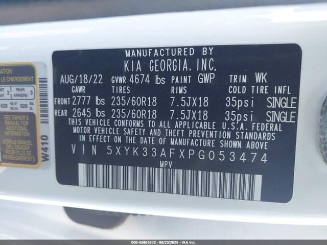 2023 KIA SPORTAGE EX 9