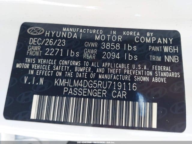2024 HYUNDAI ELANTRA SEL 9