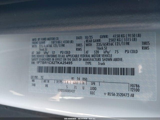 2026 FORD TRANSIT-250 9