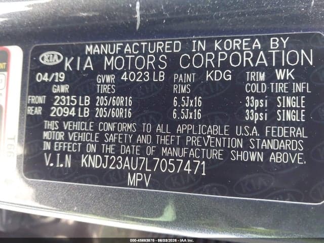 2020 KIA SOUL S 9