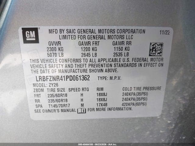 2023 BUICK ENVISION ESSENCE 9