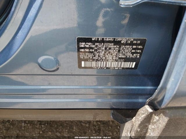 2021 SUBARU FORESTER LIMITED 9