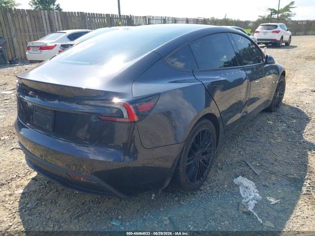 2025 TESLA MODEL 3 LONG RANGE REAR-WHEEL DRIVE/STANDARD REAR-WHEEL DRIVE 4