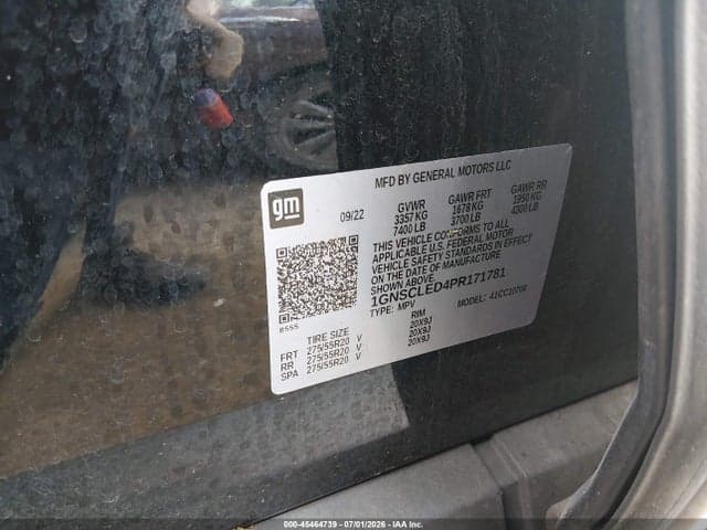 2023 CHEVROLET TAHOE 2WD COMMERCIAL FLEET 9
