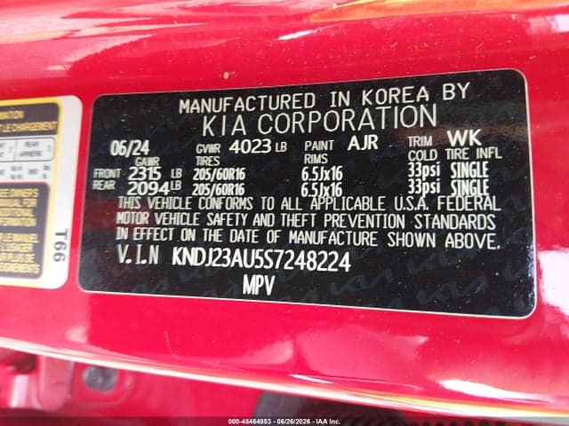 2025 KIA SOUL LX 9