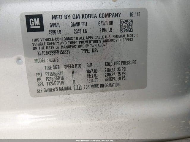 2015 BUICK ENCORE 9