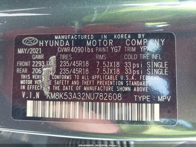 2022 HYUNDAI KONA LIMITED 10