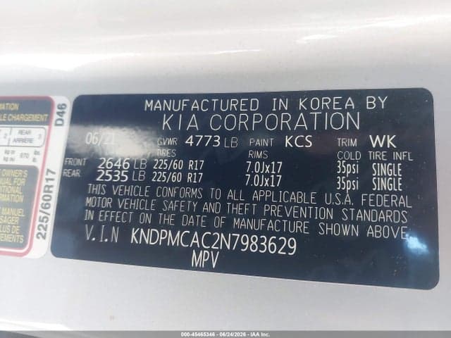 2022 KIA SPORTAGE LX 9