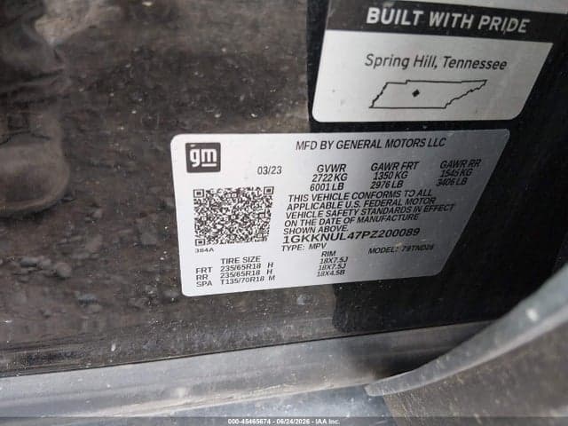 2023 GMC ACADIA AWD SLT 9