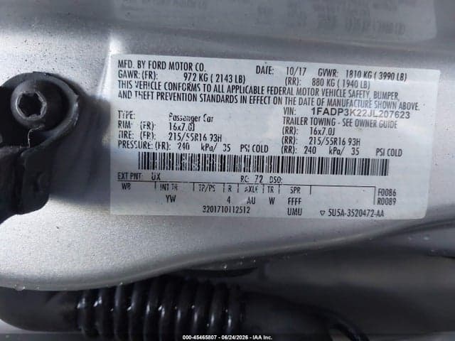 2018 FORD FOCUS SE 9