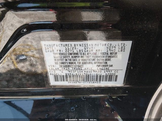 2026 NISSAN SENTRA S 9