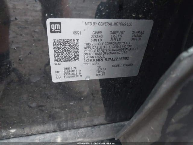 2021 GMC ACADIA AWD SLE 9