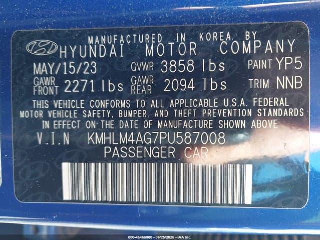 2023 HYUNDAI ELANTRA SEL 9