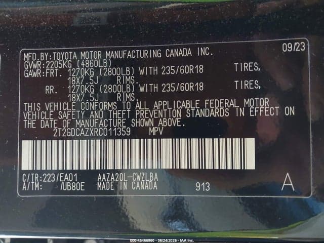 2024 LEXUS NX 250 PREMIUM 9