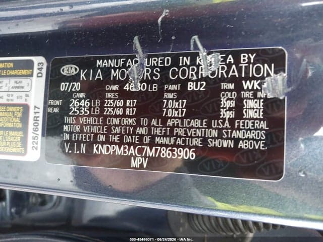2021 KIA SPORTAGE LX 9