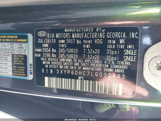 2020 KIA TELLURIDE S 9