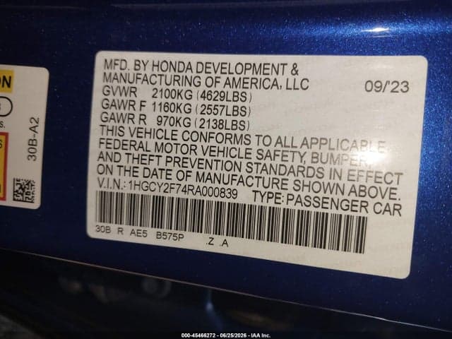 2024 HONDA ACCORD HYBRID SPORT-L 9