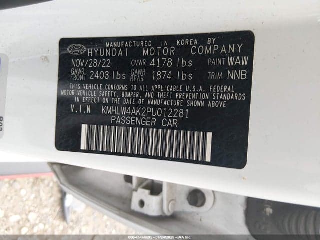 2023 HYUNDAI ELANTRA N 9