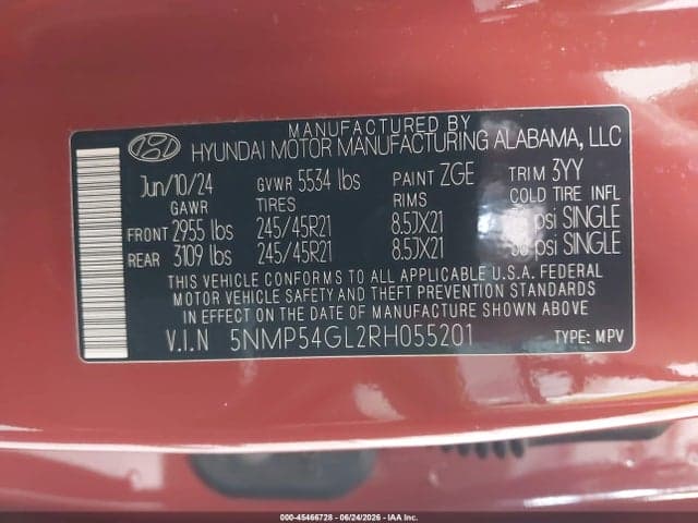 2024 HYUNDAI SANTA FE CALLIGRAPHY 9