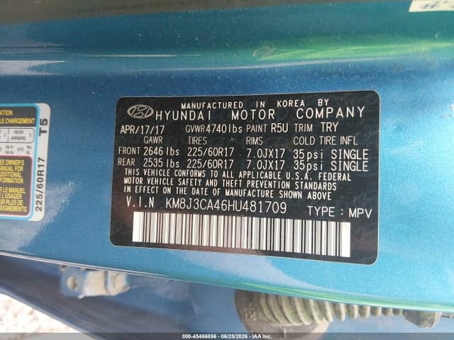 2017 HYUNDAI TUCSON SE PLUS 9