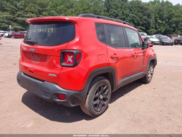 2018 JEEP RENEGADE LATITUDE FWD 4