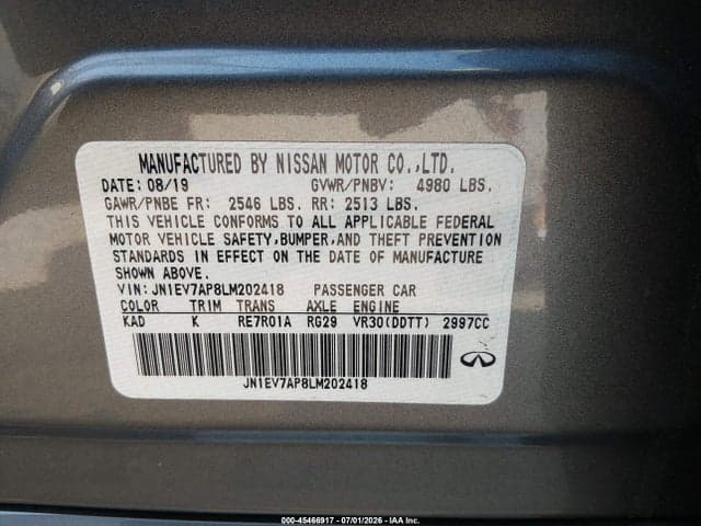 2020 INFINITI Q50 LUXE 9