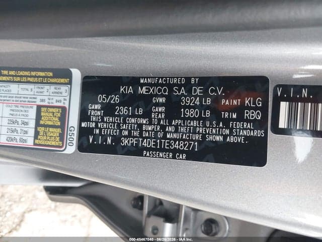 2026 KIA K4 LXS 9