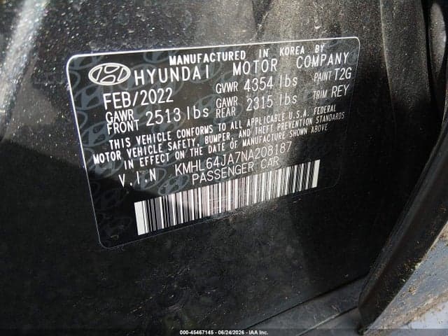 2022 HYUNDAI SONATA SEL 9