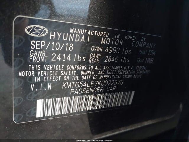 2019 GENESIS G70 3.3T ADVANCED 9
