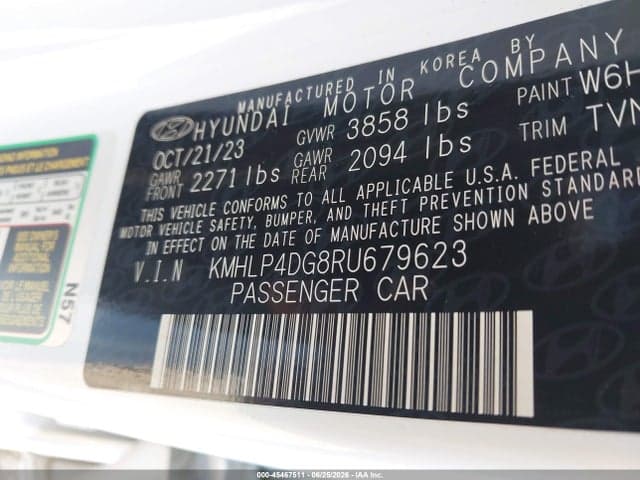 2024 HYUNDAI ELANTRA LIMITED 9