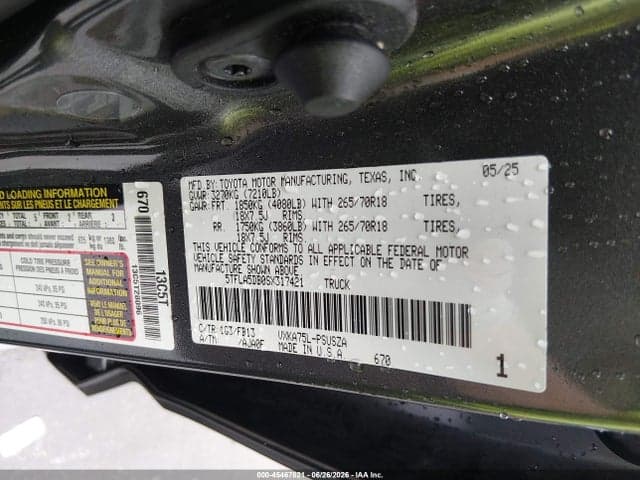 2025 TOYOTA TUNDRA SR5 9