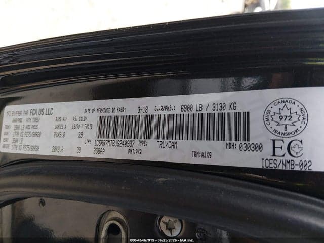 2018 RAM 1500 SPORT 9