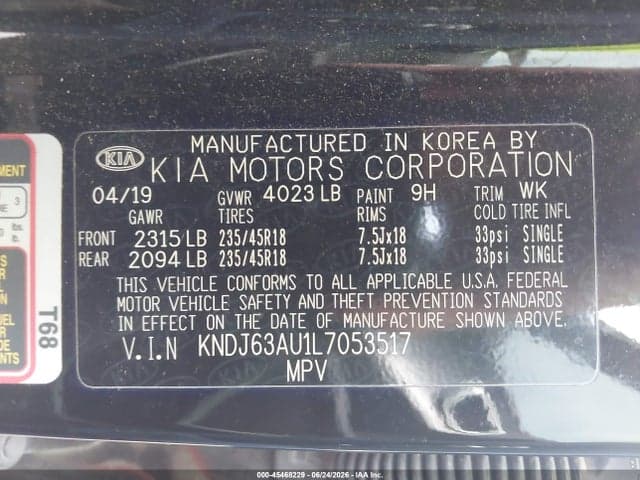 2020 KIA SOUL GT-LINE 9