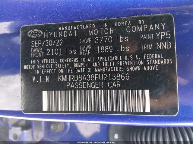 2023 HYUNDAI VENUE SE 9