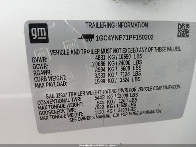 2023 CHEVROLET SILVERADO 2500HD 4WD STANDARD BED LT 8