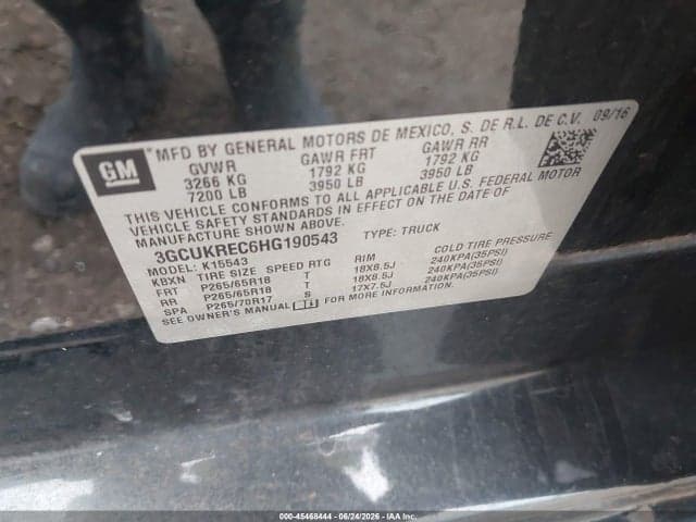 2017 CHEVROLET SILVERADO 1500 LT 9