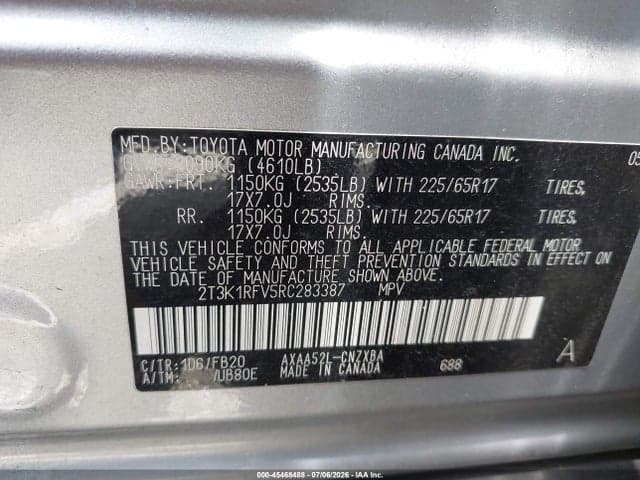 2024 TOYOTA RAV4 LE 9