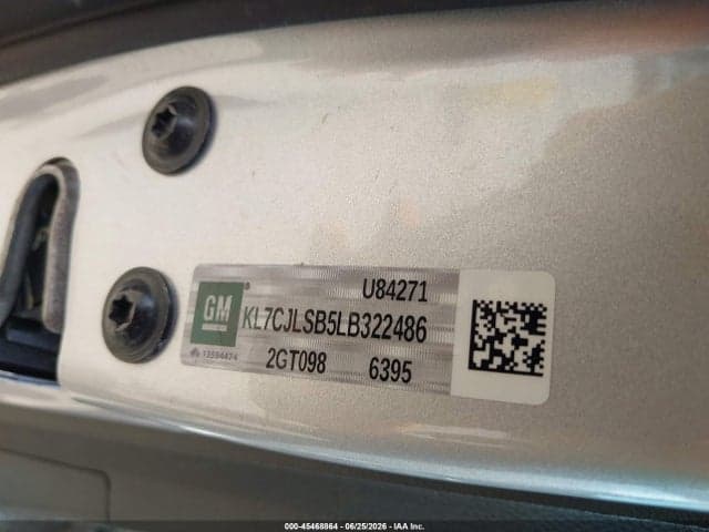 2020 CHEVROLET TRAX FWD LT 9